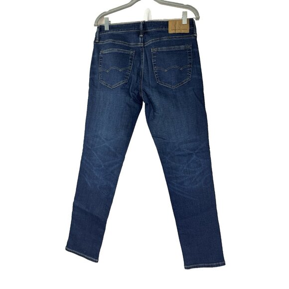 American Eagle Mens 30x30 Skinny Jeans Dark Wash Denim Streetwear Preppy Indie - Picture 2 of 12